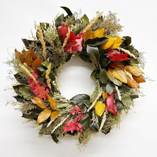 H Potter Preserved Rustling Fields Wreath