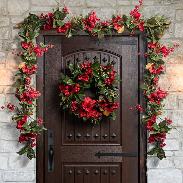 How to Layer Wreaths and Garlands for a Polished Holiday Look