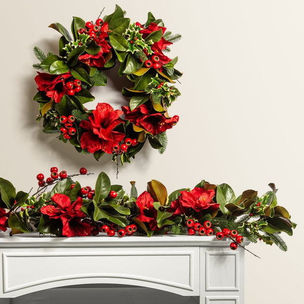 Holiday Decorating Tips for Entryways, Mantels and Staircases